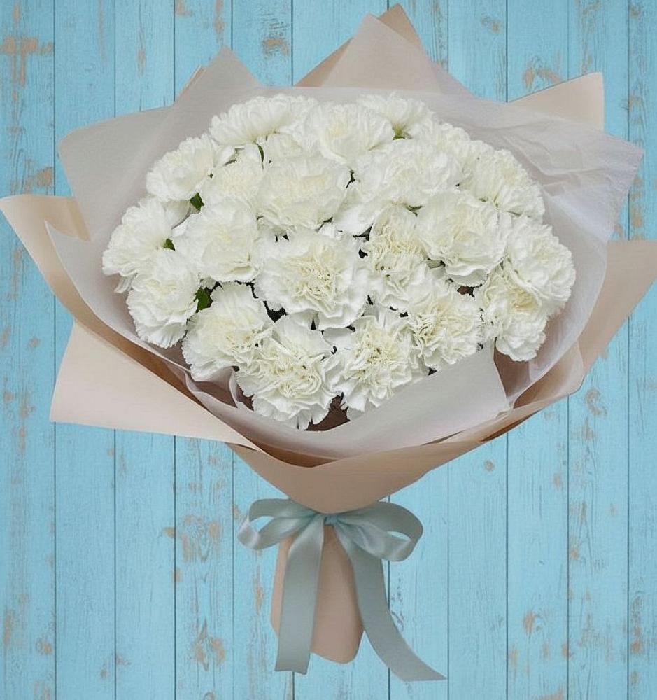 Букет цветов из: Гвоздики в Озерном