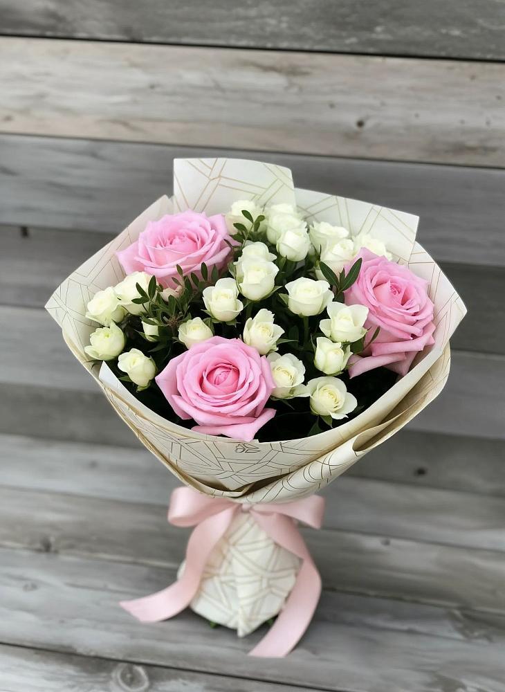 Букет цветов из: Розы в Озерном