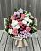Букет цветов из: Альстромерии, Гвоздики, Розы и Хризантемы в Озерном