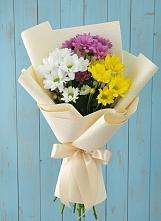 Букет цветов из:  Хризантемы в Озерном
