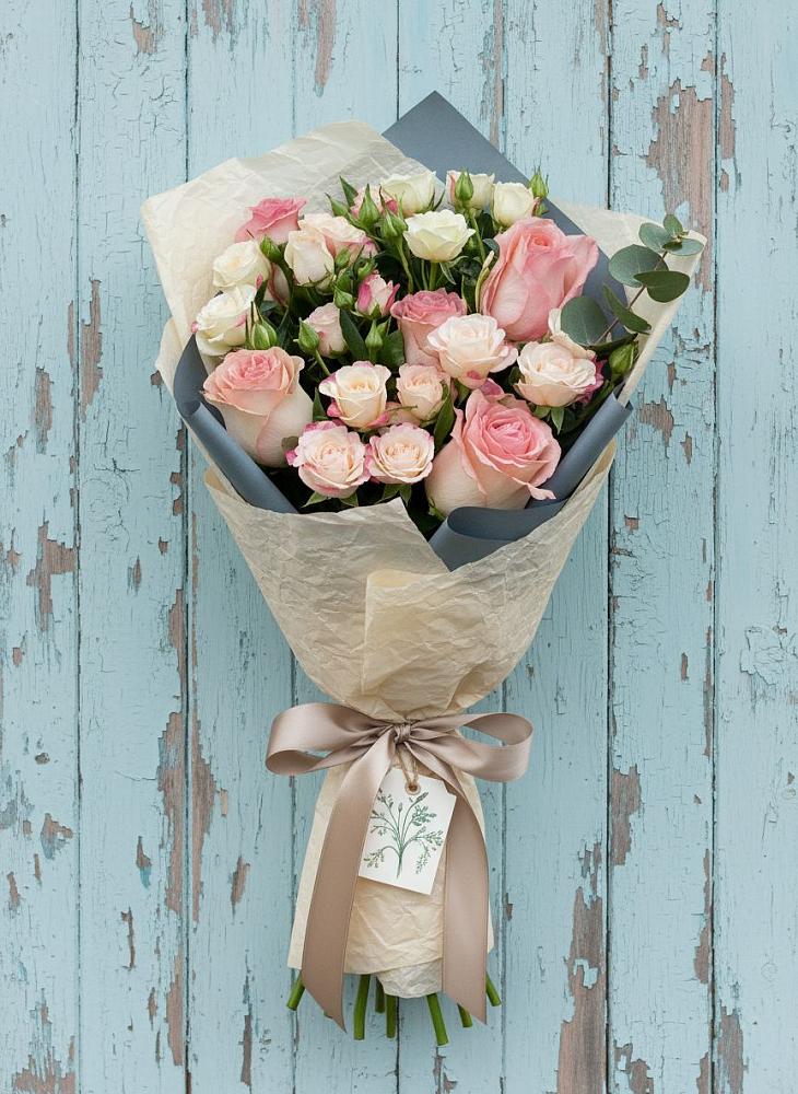 Букет цветов из: Розы в Озерном