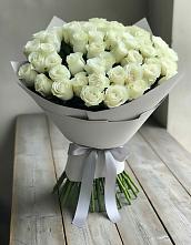 Букет 35 Белых роз в Озерном