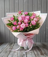 Букет Розовый кустик в Озерном