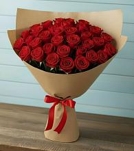 Букет Красные розы Милано в Озерном