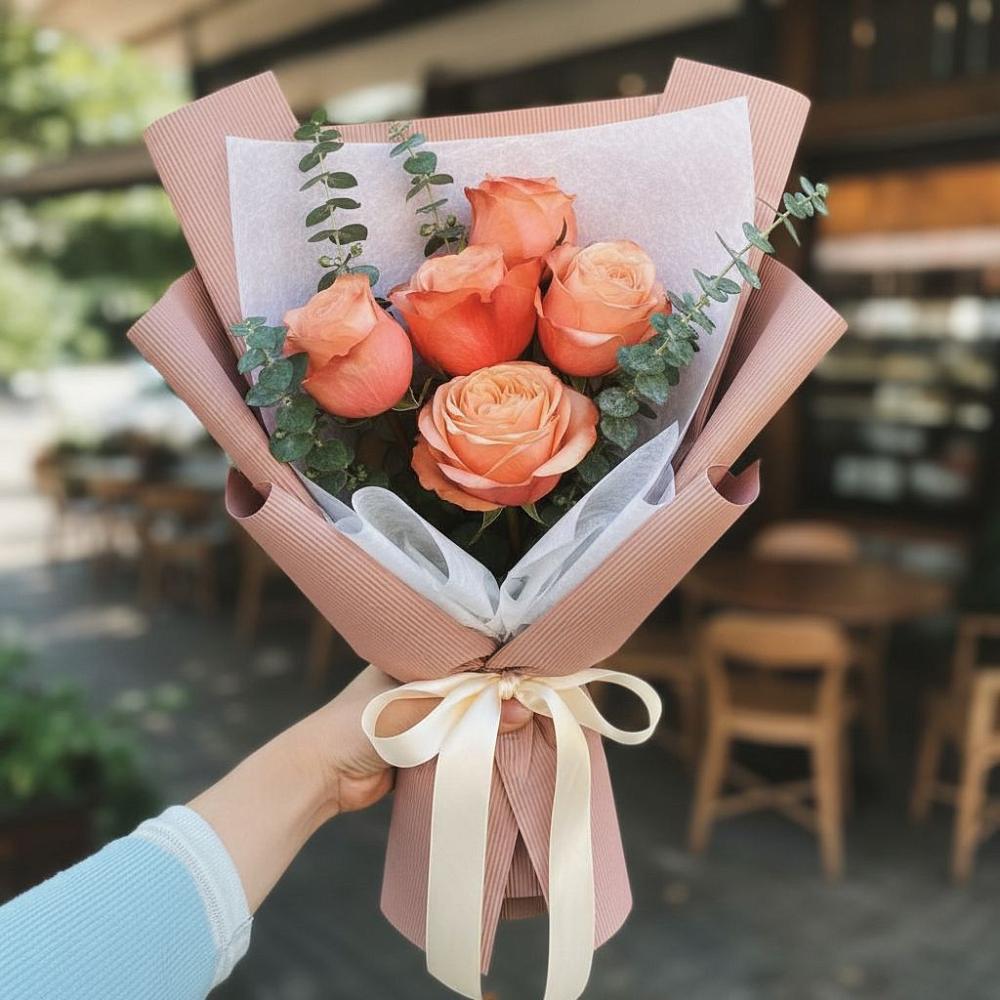 Букет цветов из: Розы в Озерном