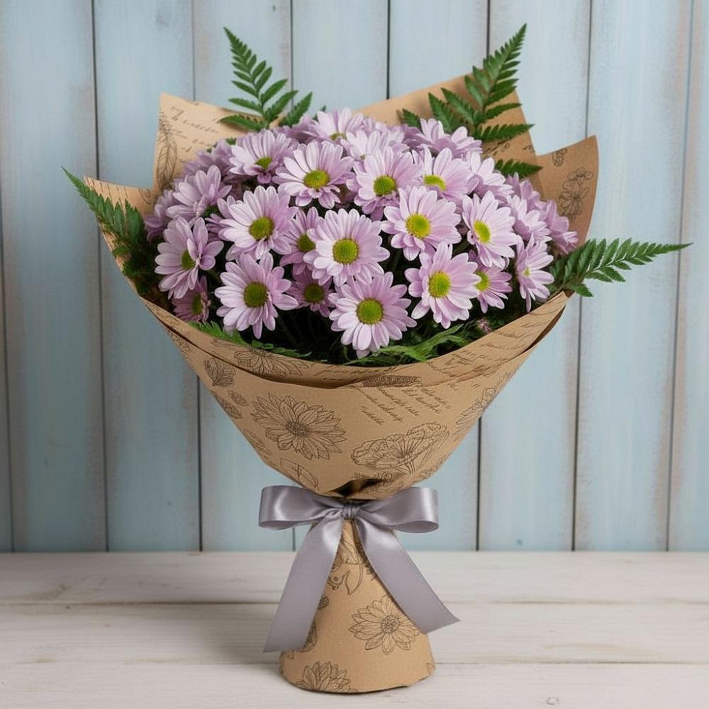 Букет цветов из: Хризантемы в Озерном