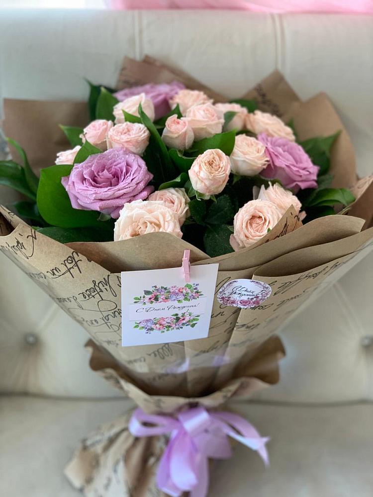 Букет цветов из: Розы в Озерном