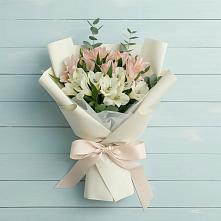 Букет цветов из:  Альстромерии в Озерном