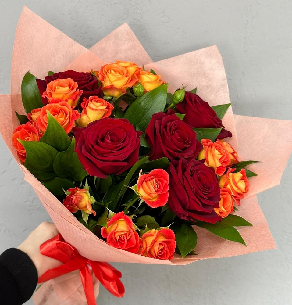 Букет Любовь и восторг в Озерном