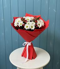 Букет цветов из:  Хризантемы #REPLACE_PRED# Озерном