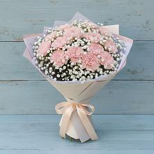 Букет цветов из:  Гвоздики в Озерном