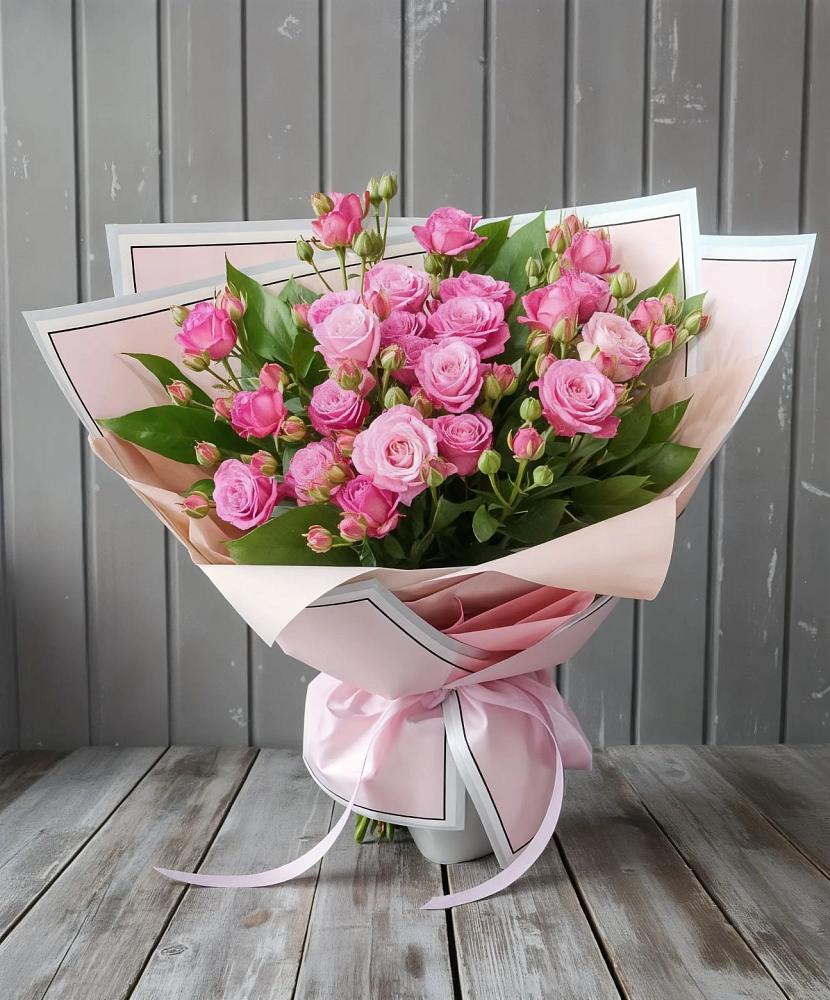 Букет Розовый кустик в Озерном