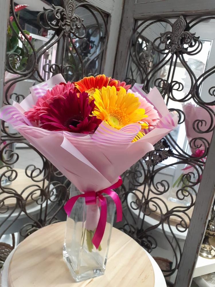 Букет цветов из: Герберы в Озерном