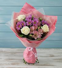 Букет цветов из:  Герберы в Озерном