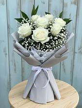 Букет цветов из:  Розы в Озерном