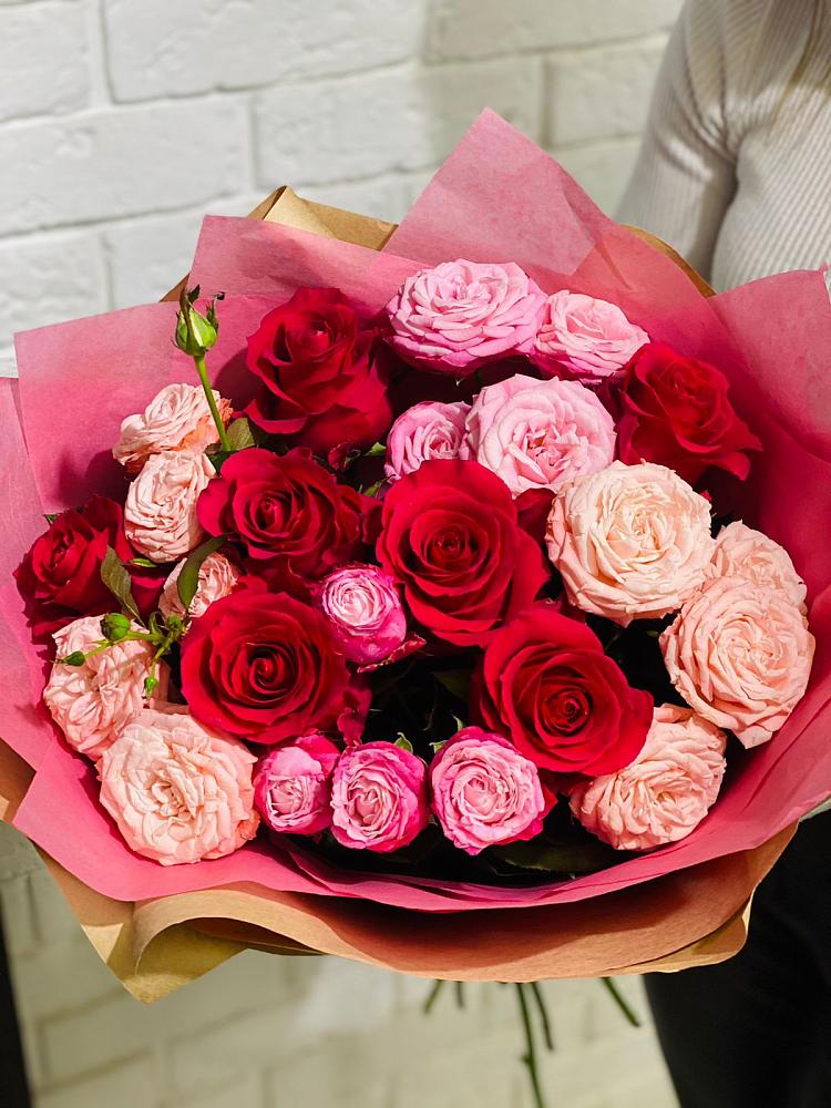 Букет цветов из: Розы в Озерном