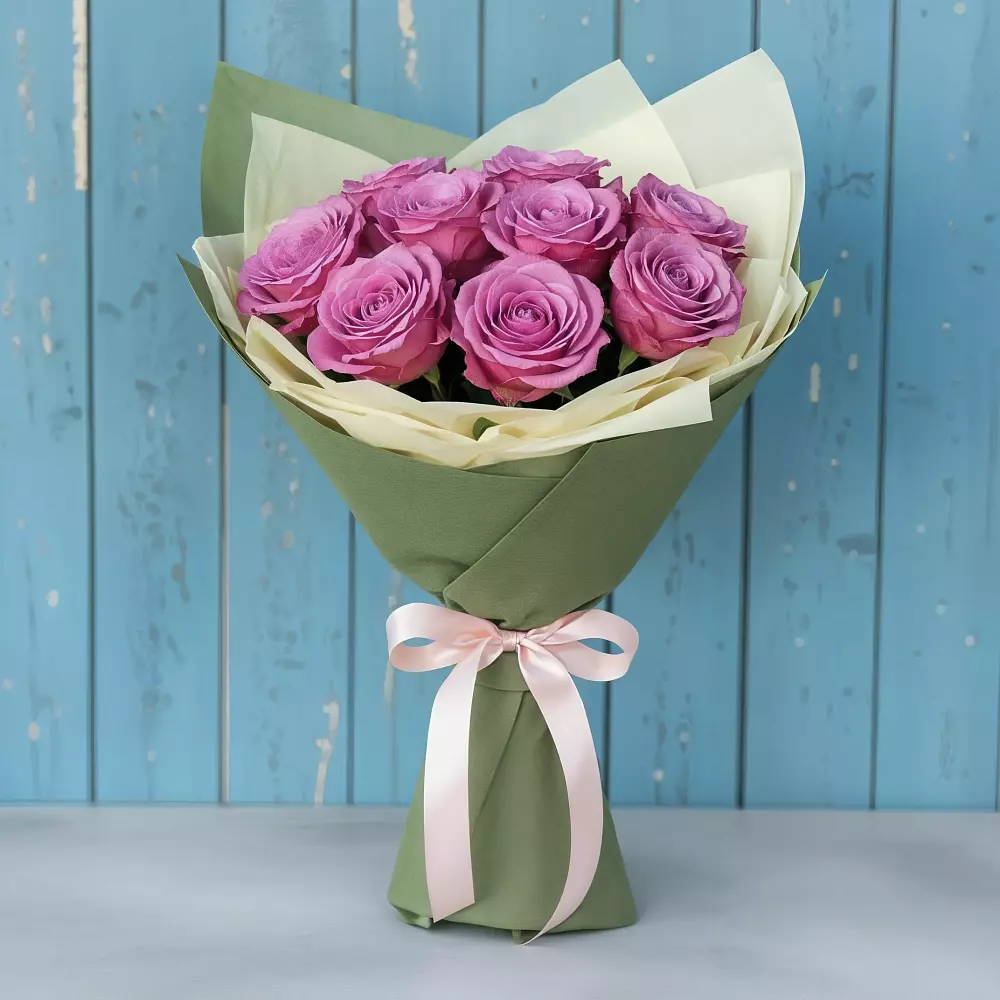 Букет Розы Фёрст Леди в Озерном