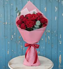 Букет цветов из:  Розы в Озерном