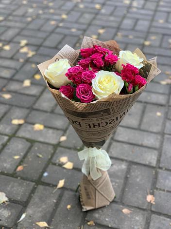 Букет цветов из: Розы в Озерном