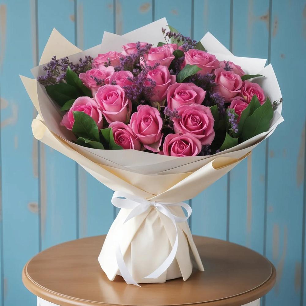 Букет цветов из: Розы в Озерном