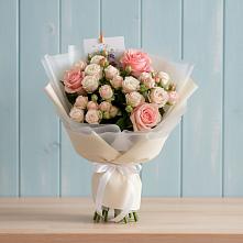 Букет цветов из:  Розы в Озерном